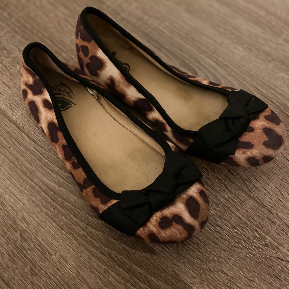 Cheetah Print Flats